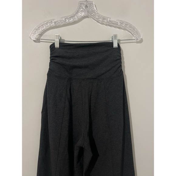 Lululemon Take It Easy Pant Women’s 2 Heather Gray Black Wide Leg Stretch W5AZGS - Picture 7 of 13